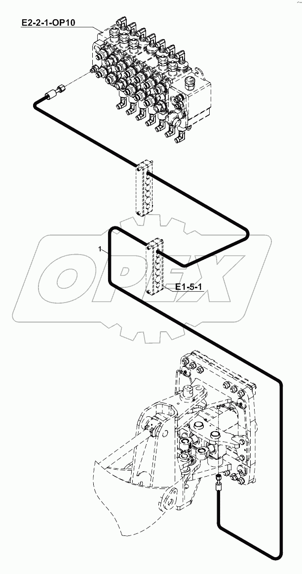  CIRCUIT MOUNTING, HYDROCLAMP A80001 -
