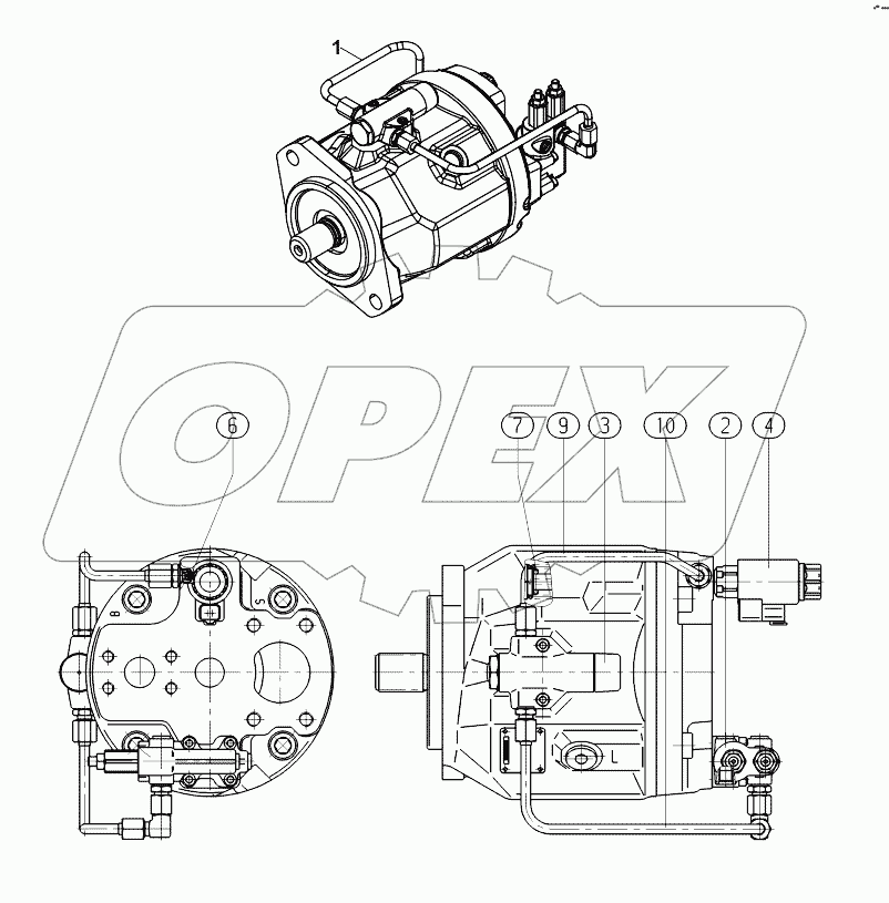  PISTON PUMP A80001 -