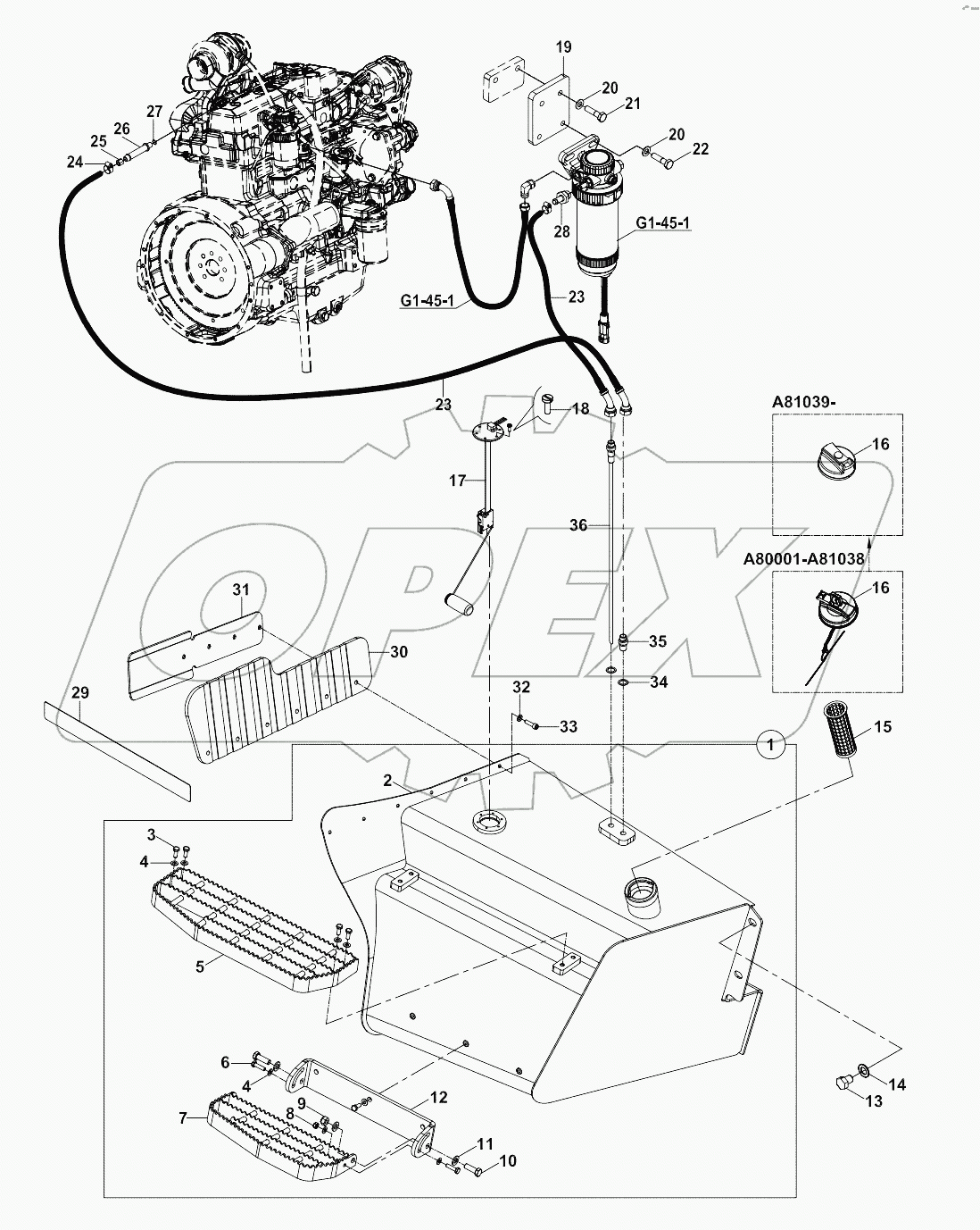  FUEL SYSTEM A80001 -