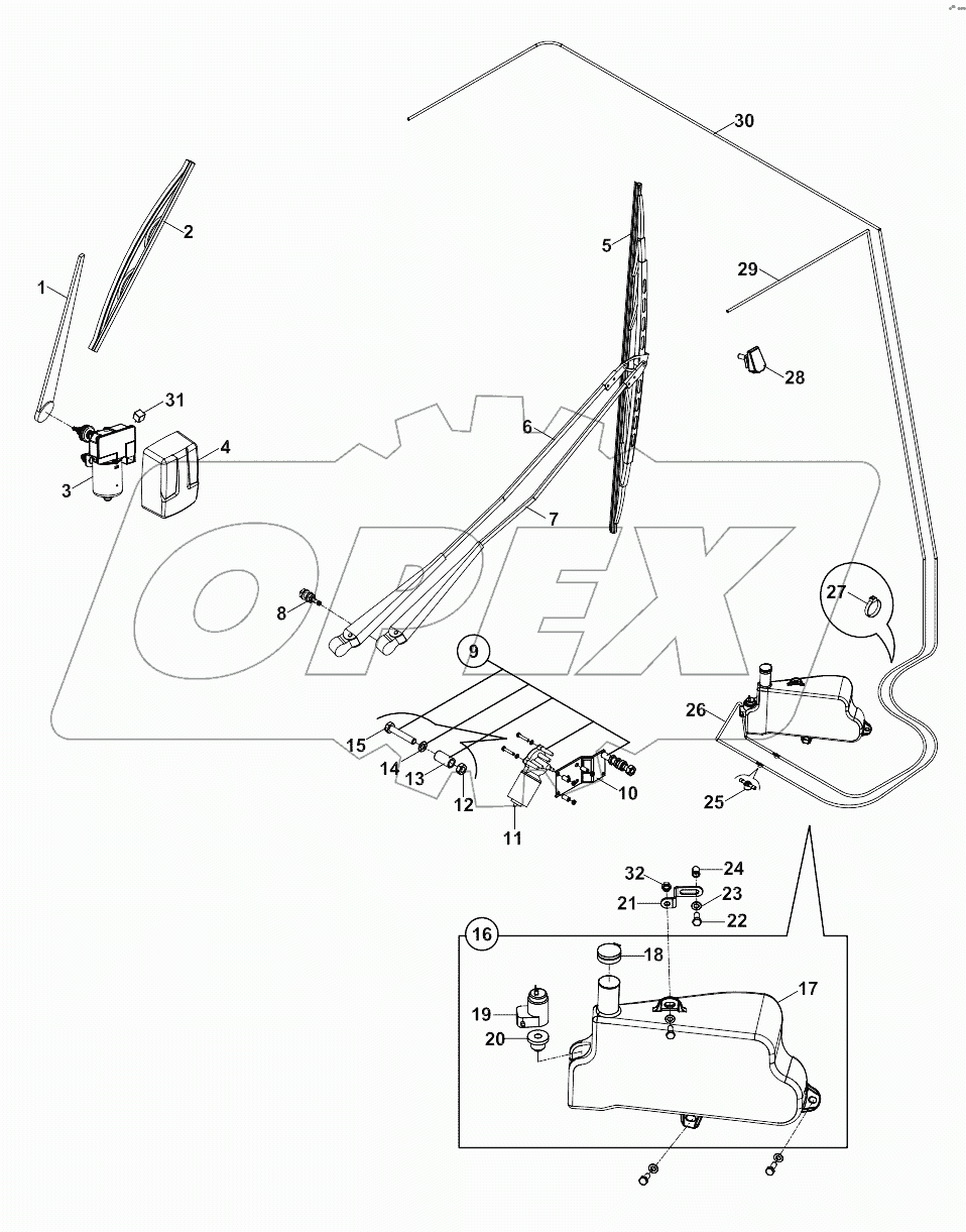  WIPER SYSTEM A80001 -