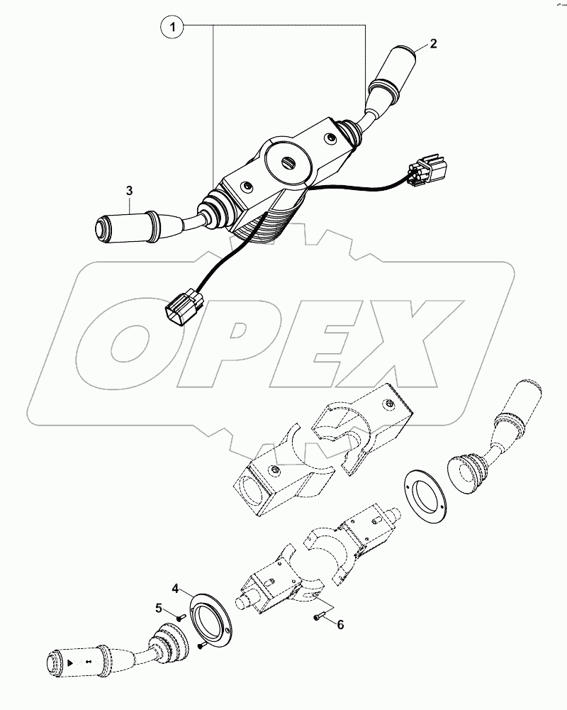  CONTROL LEVERS A80001 -