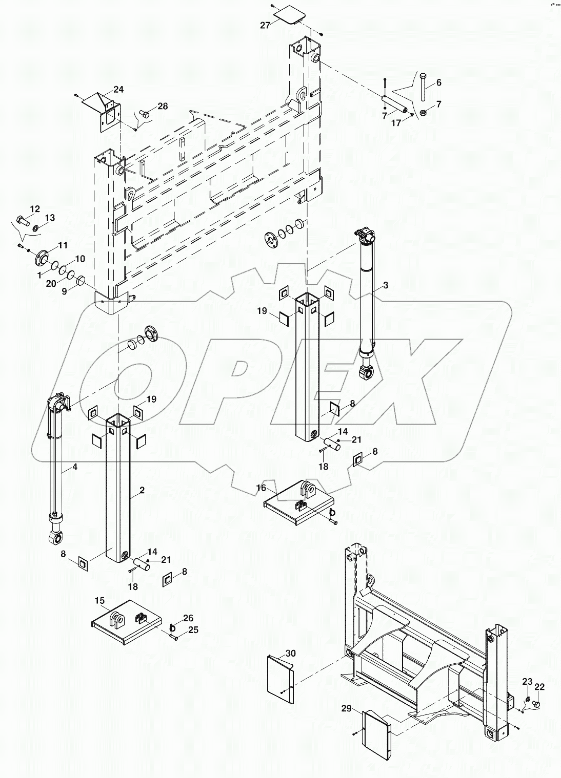  STABILISER, SIDESHIFT A80262 -