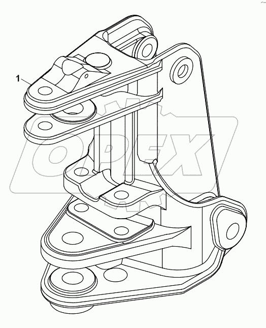  SWING CARRIAGE, CASTING A80001 -