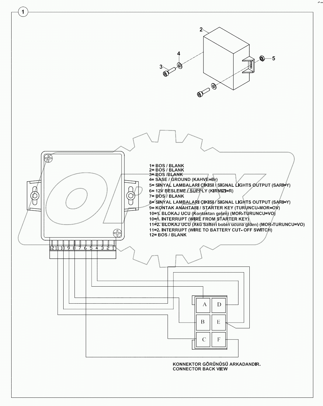  IMMOBILIZER A80001 -