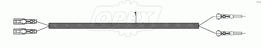  BUTTON HARNESS, CONTROL LEVERS A80001 -