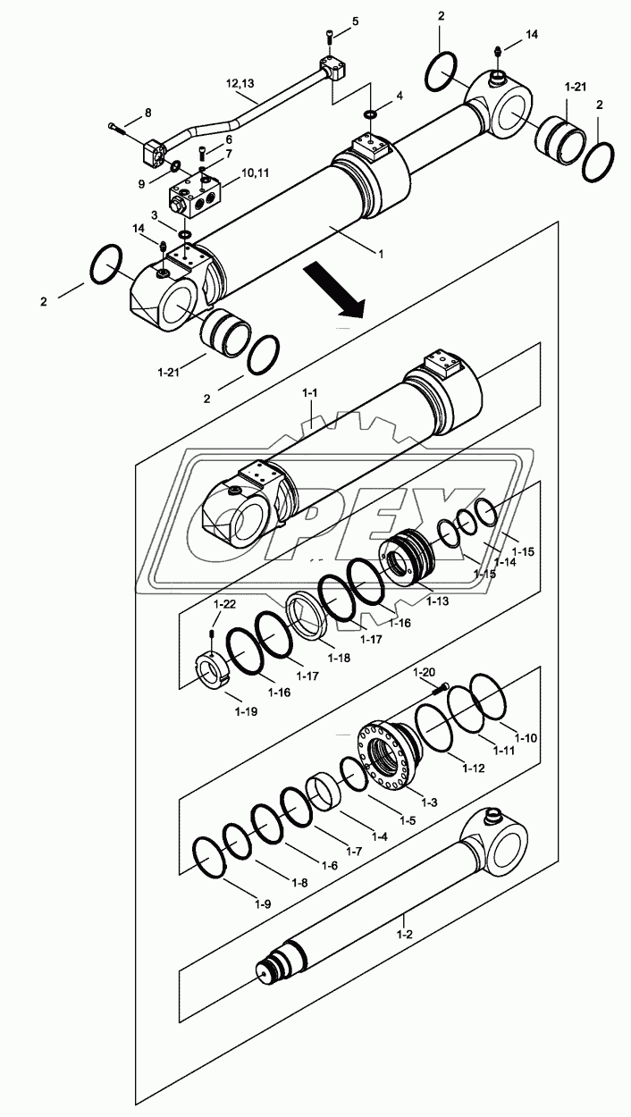 OUTRIGGER CYLINDER 2