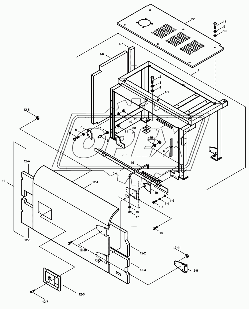 COWLING MOUNTING 3