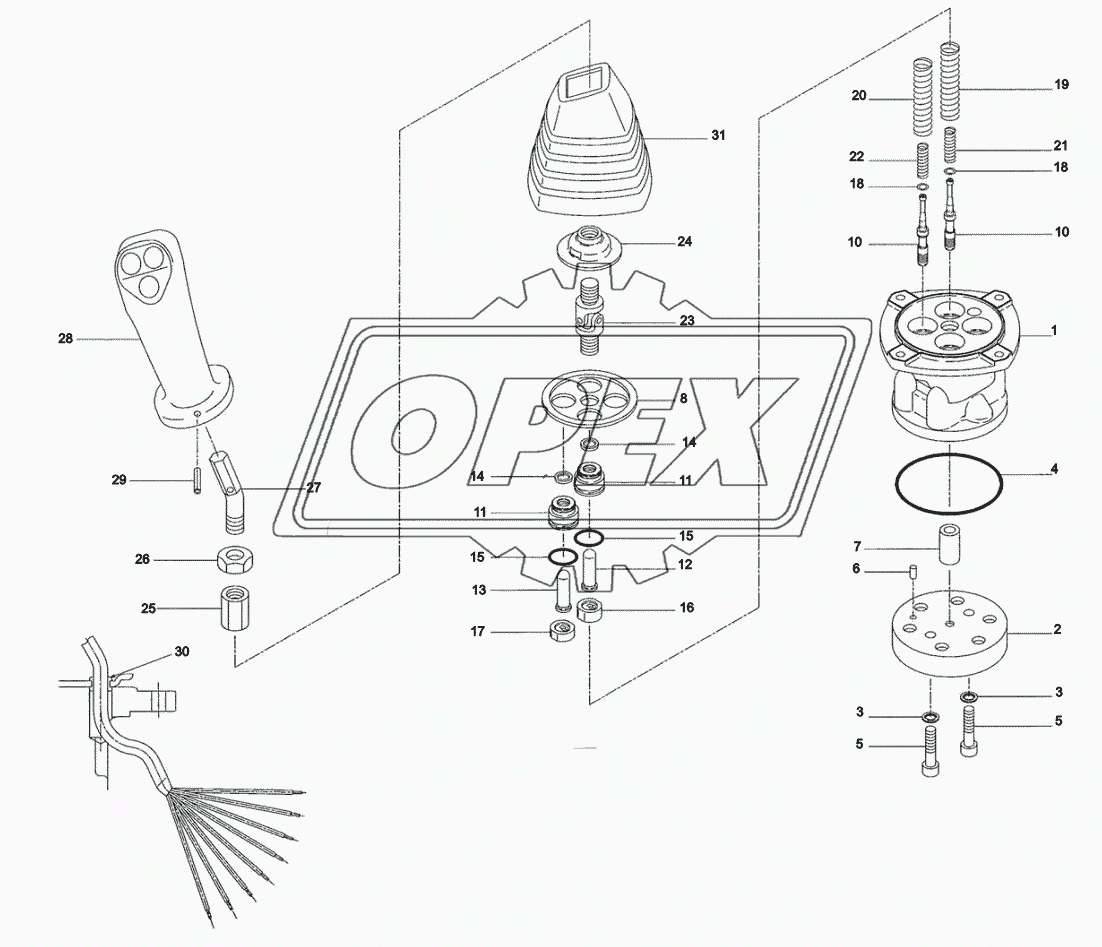 REMOTE CONTROL VALVE (RH/LH)