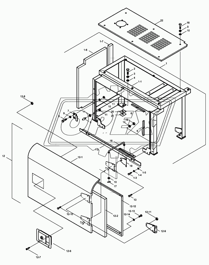 COWLING MOUNTING 4