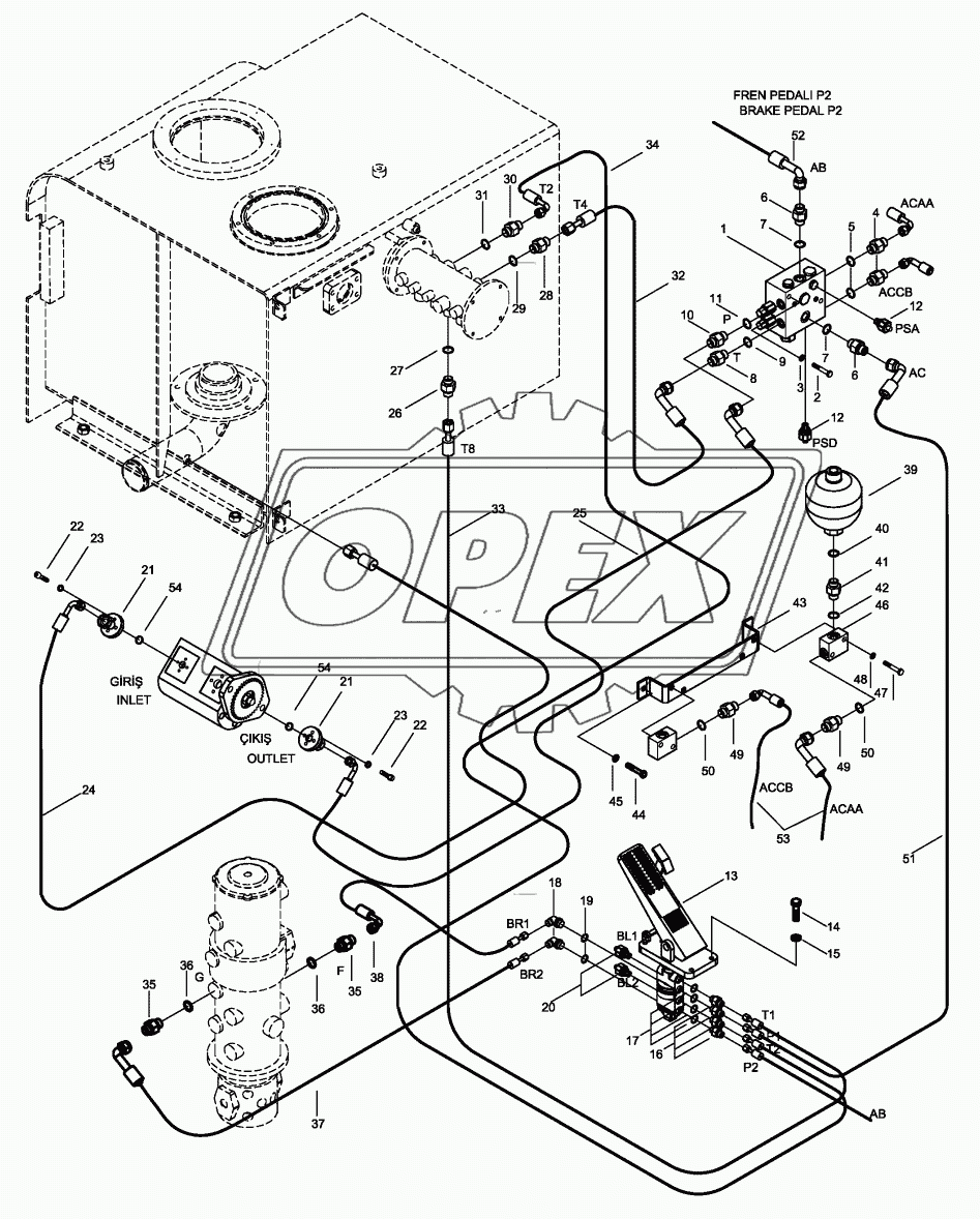 POWER TRAIN HYDRAULIC MOUNTING 2