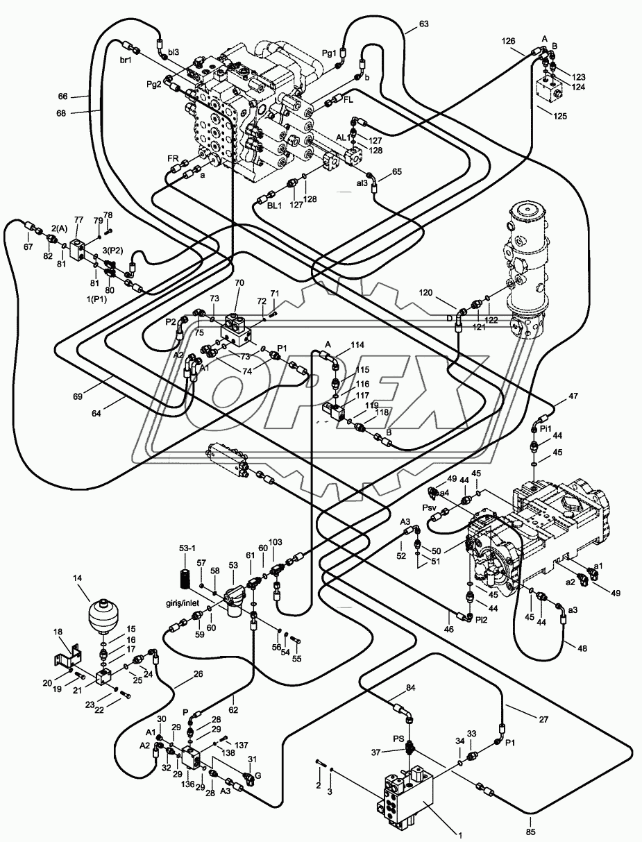 POWER TRAIN HYDRAULIC MOUNTING 3