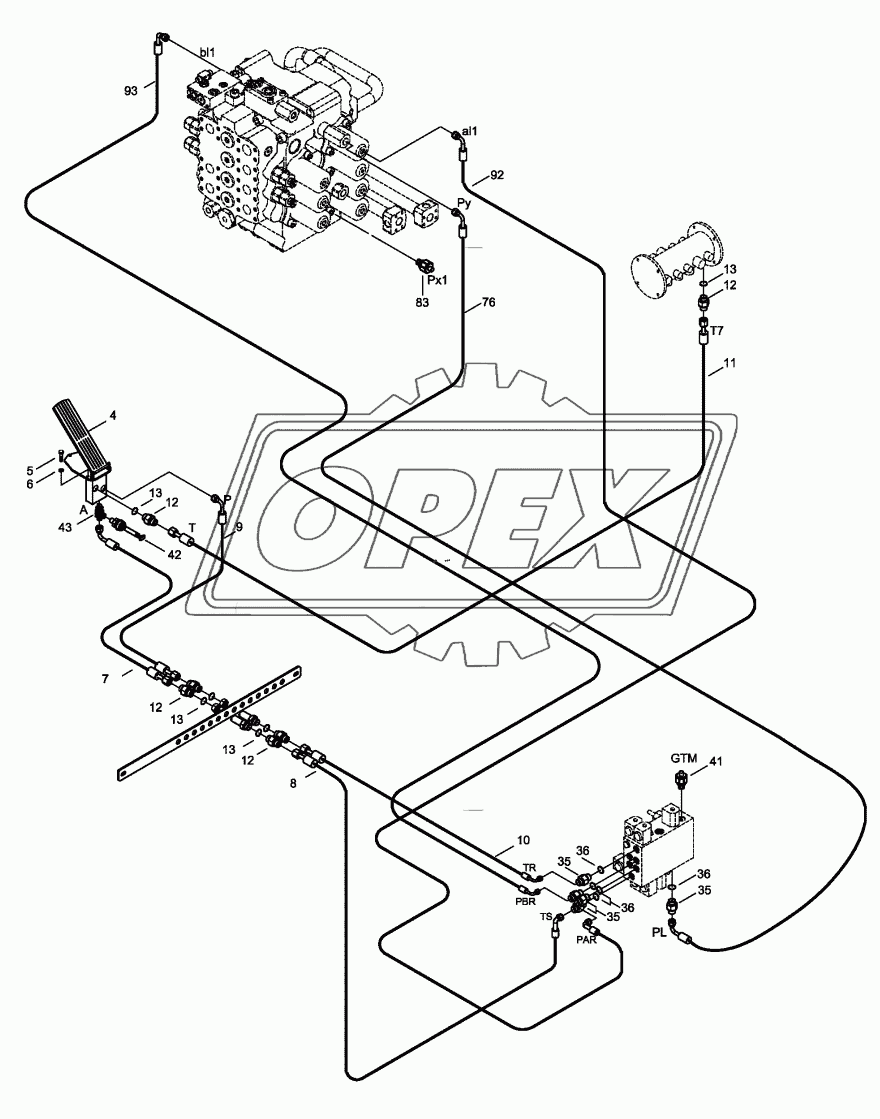 POWER TRAIN HYDRAULIC MOUNTING 5