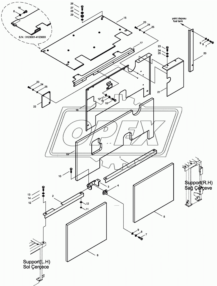 COWLING MOUNTING 5