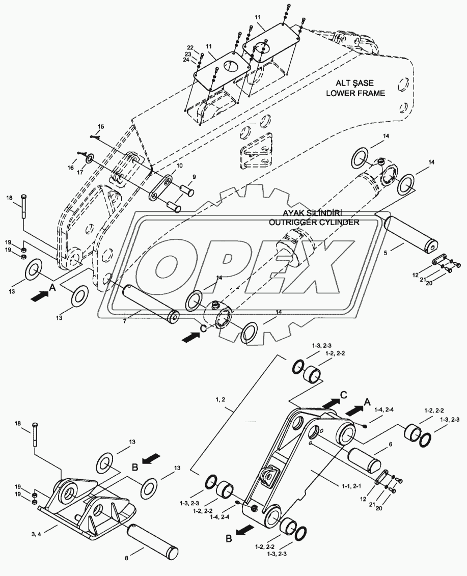 OUTRIGGER MOUNTING