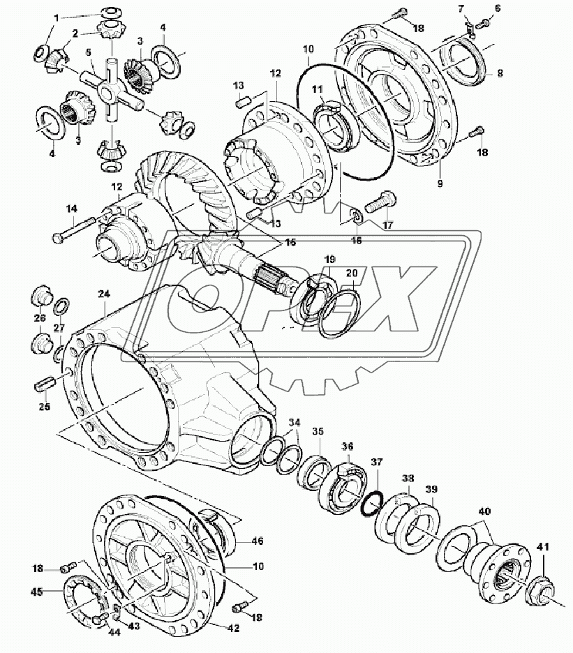 DIFFERENTIAL - REAR AXLE