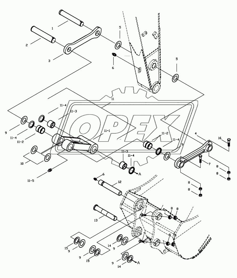 WORKING ATTACHMENT CONTROL