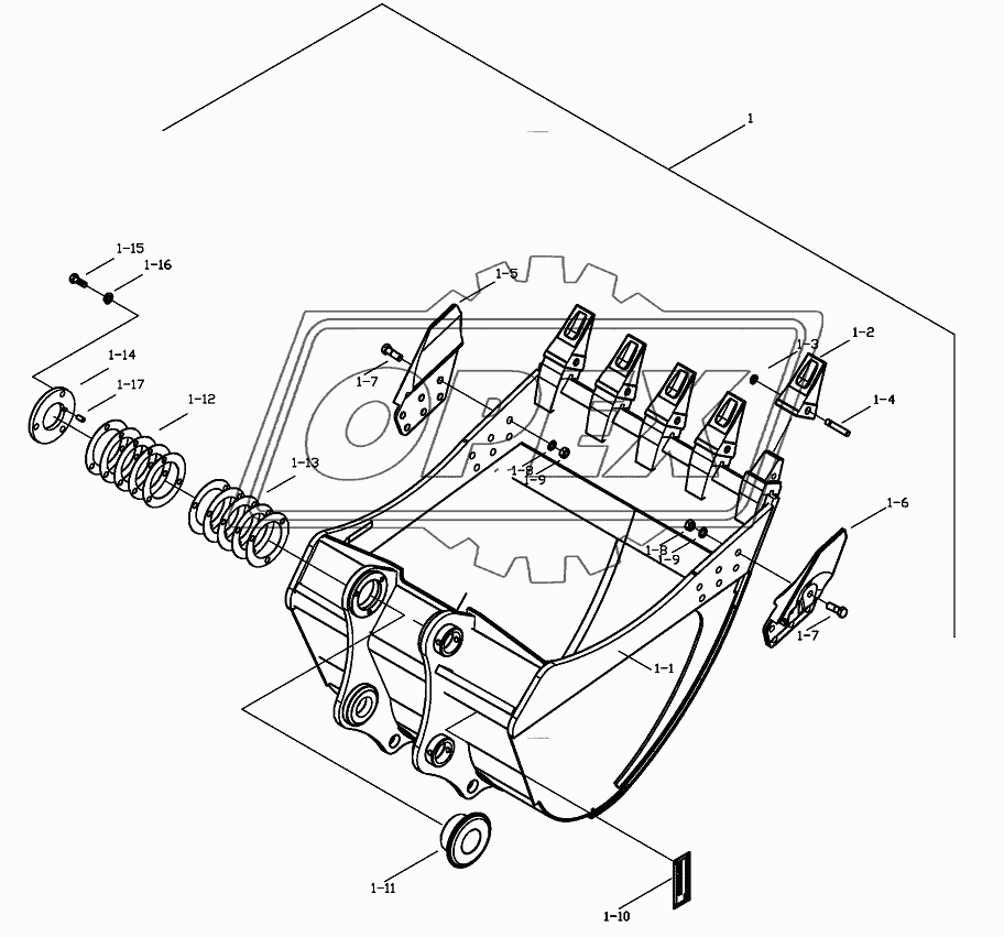 HEAVY DUTY BUCKET