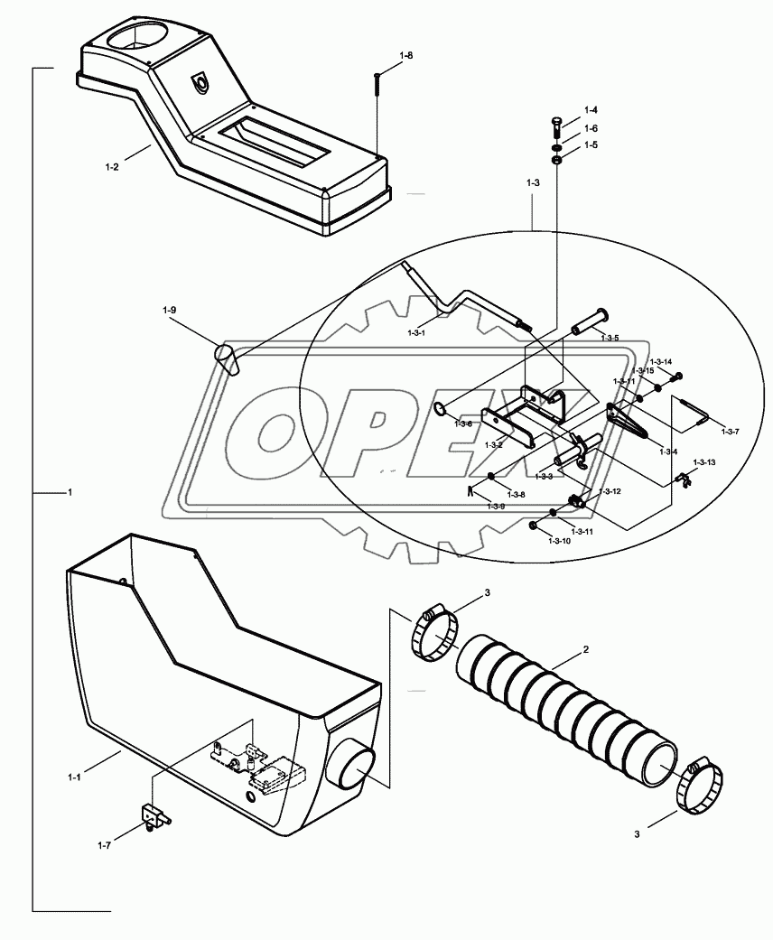 CONSOLE BOX (L/H)