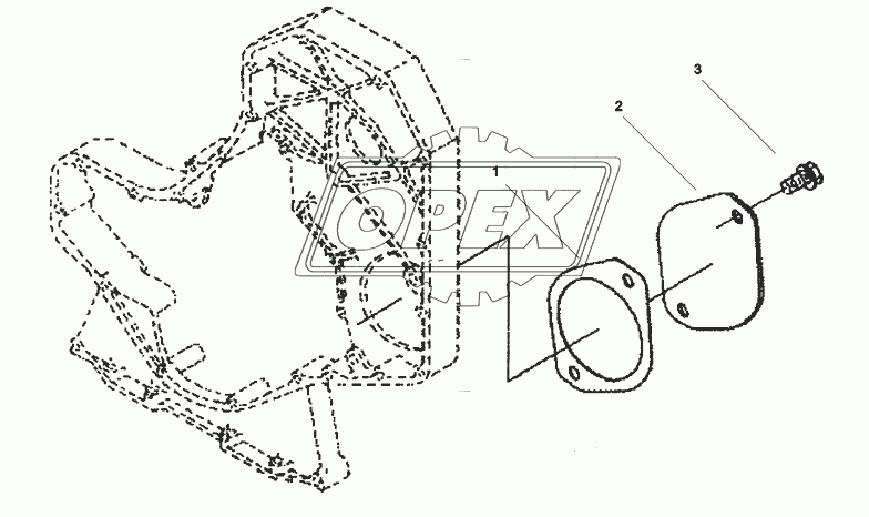 FRONT GEAR TRAIN ACCESSORY