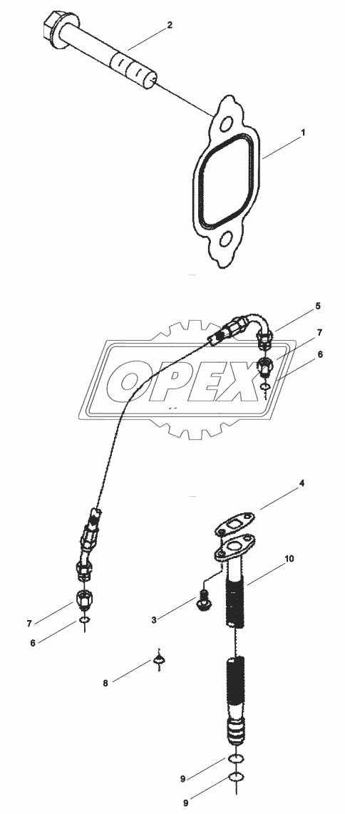 TURBOCHARGER MOUNTING AND PLUMBING