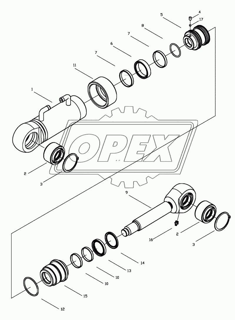 QUICK COUPLING CYLINDER