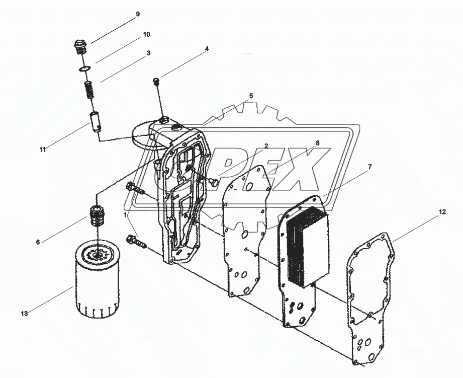 LUBE OIL COOLER