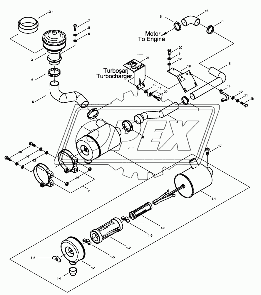 AIR INTAKE MOUNTING