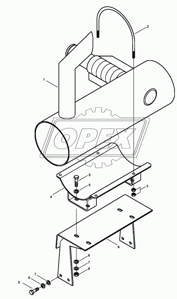 EXHAUST MOUNTING