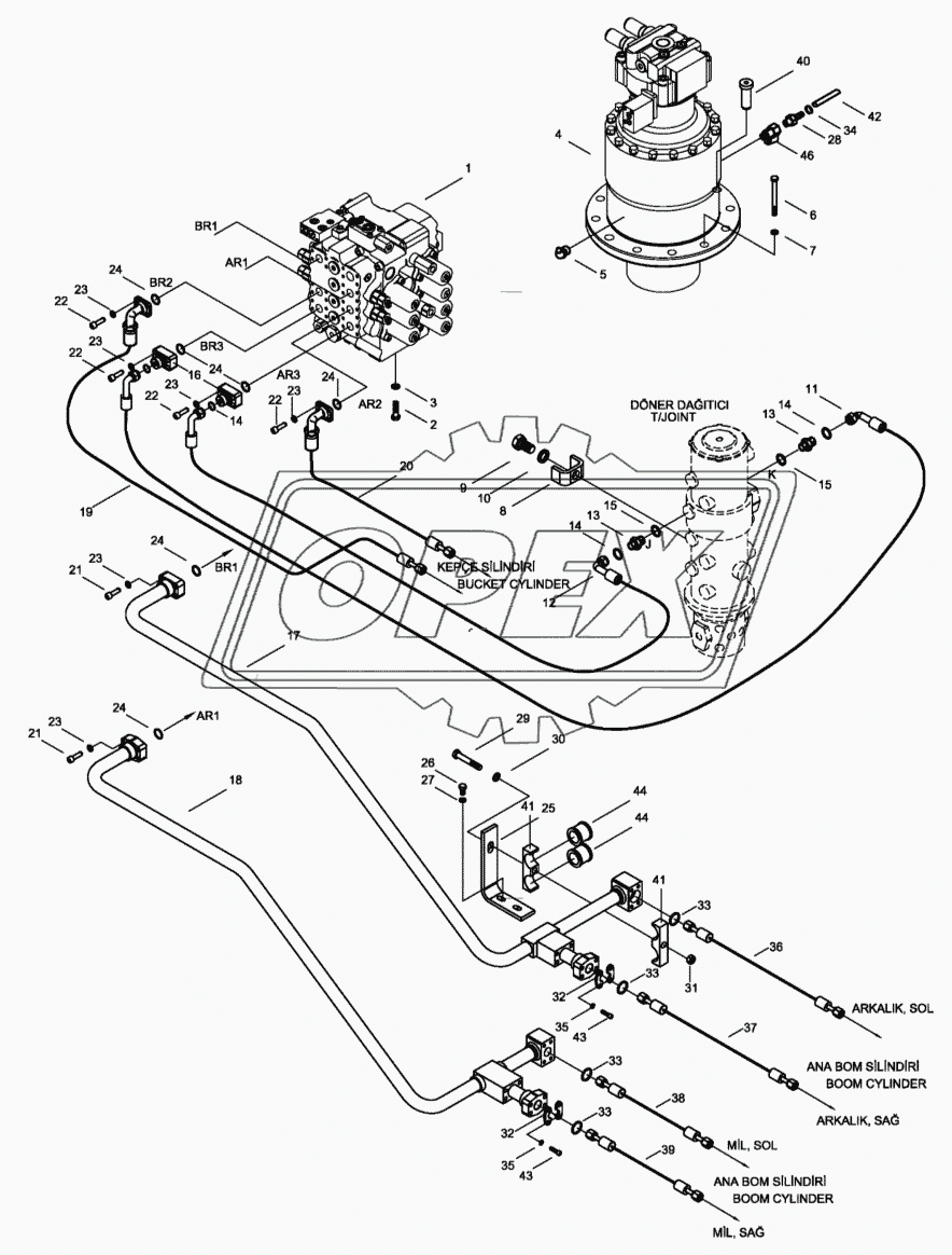 MAIN PIPING MOUNTING R/H