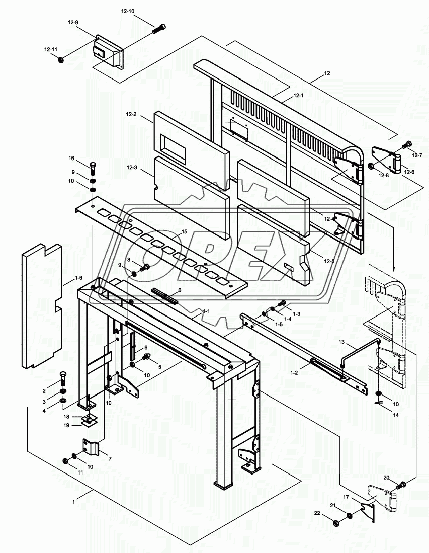 COWLING MOUNTING 1