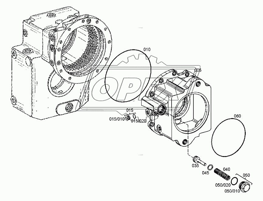 INPUT HOUSING -TRANSMISSION