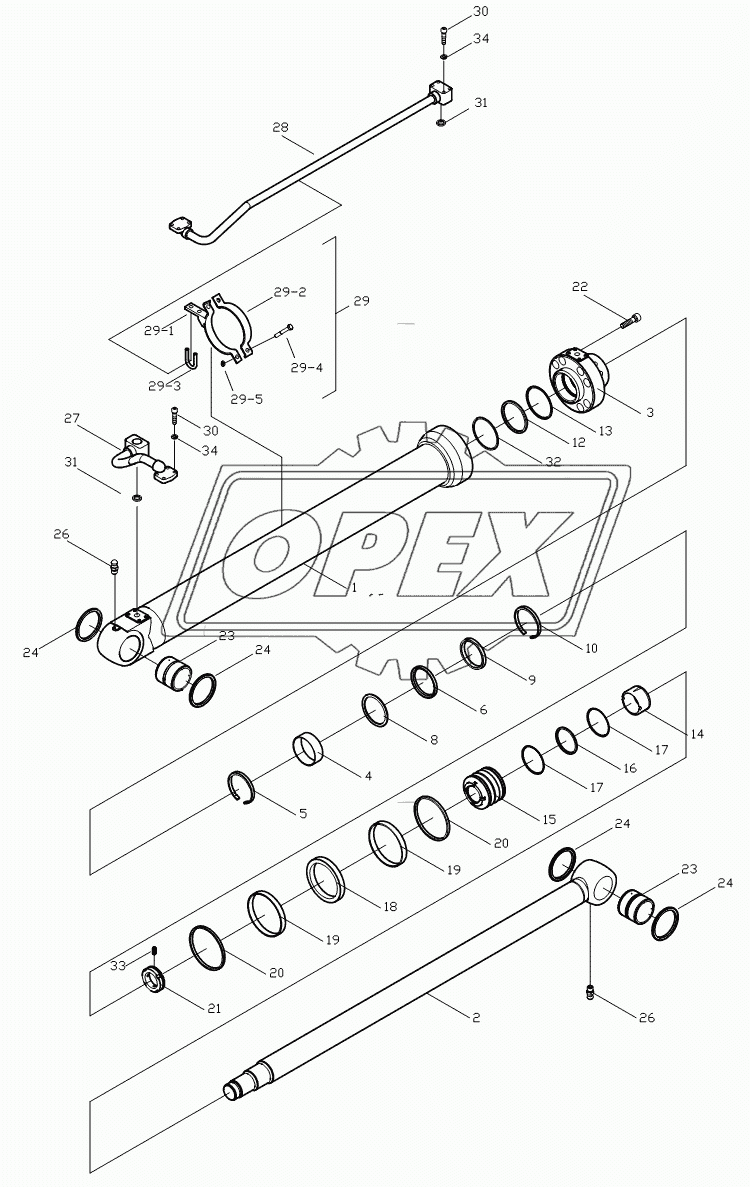 BUCKET CYLINDER