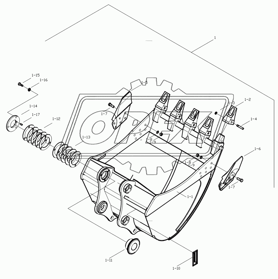 HEAVY DUTY BUCKET