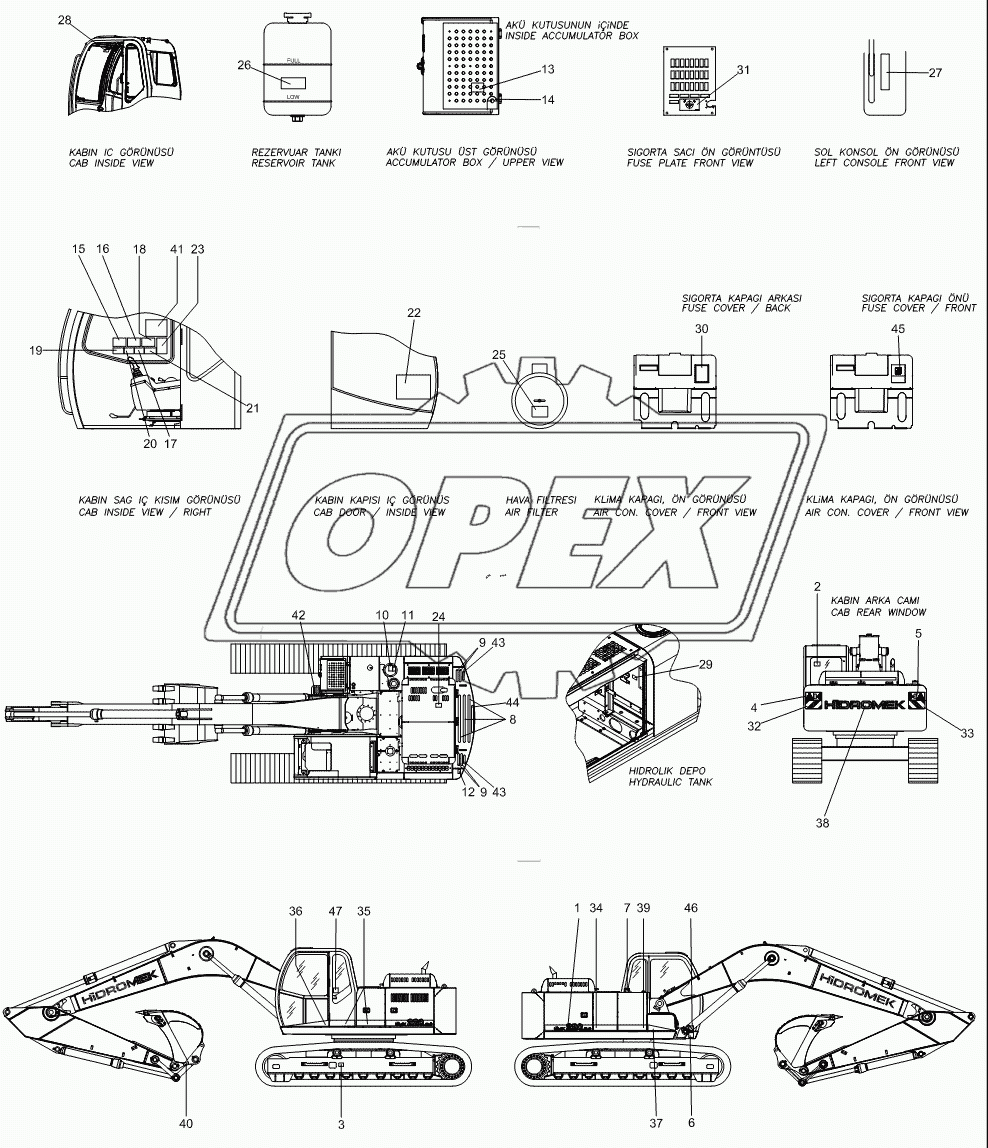 DECAL MOUNTING (TURKISH)