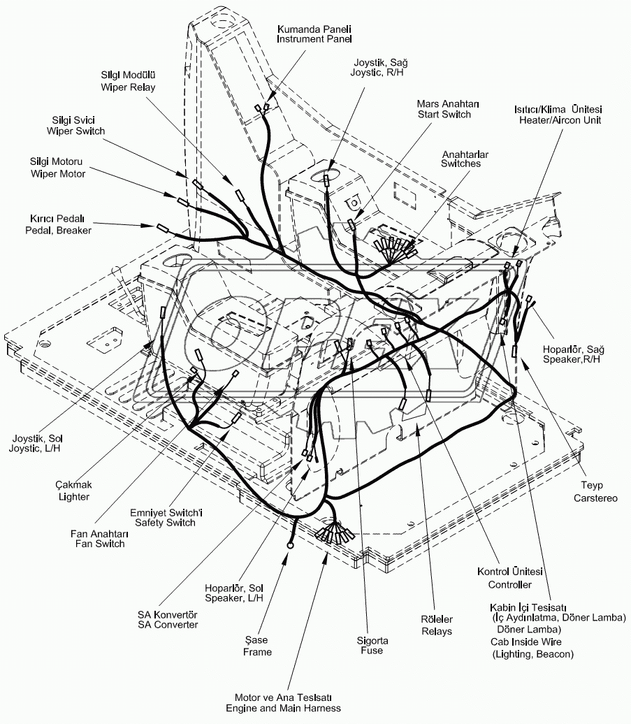 CAB MAIN HARNESS