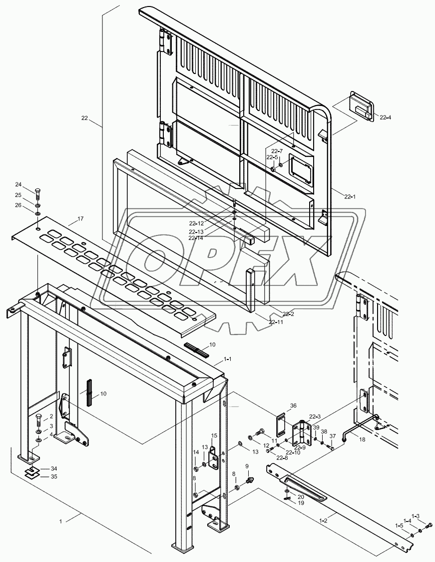 COWLING MOUNTING 1