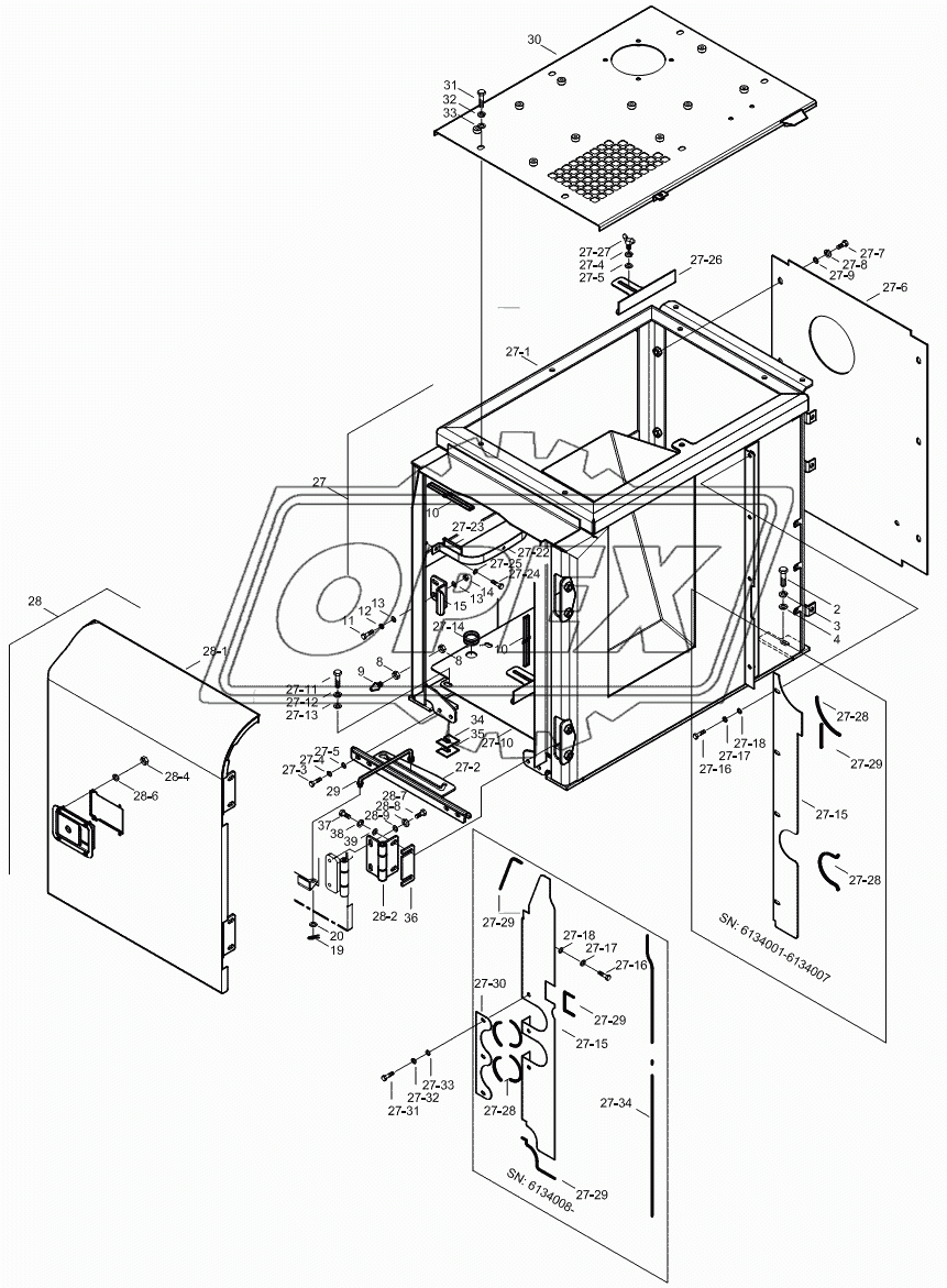 COWLING MOUNTING 6