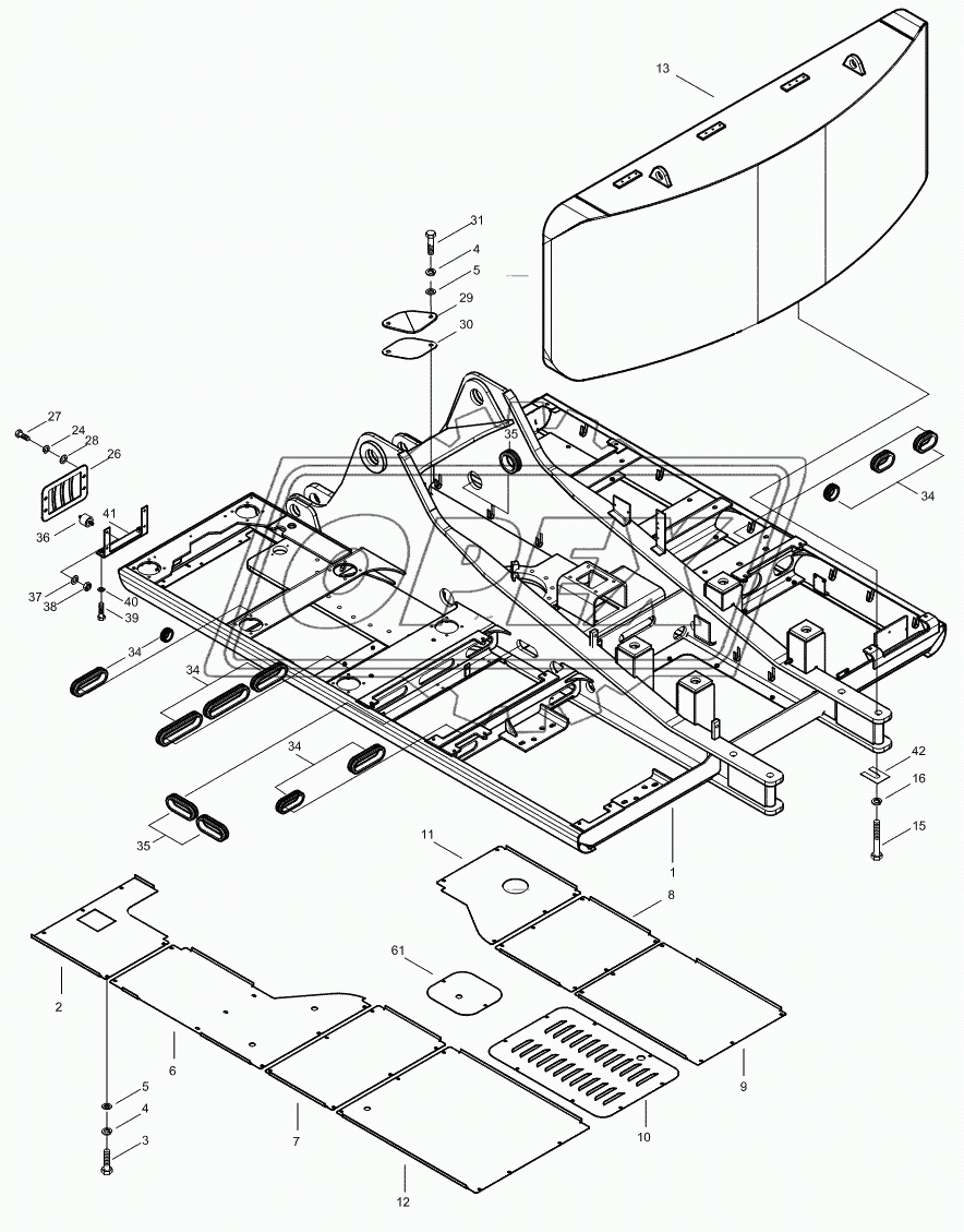 UPPER FRAME MOUNTING