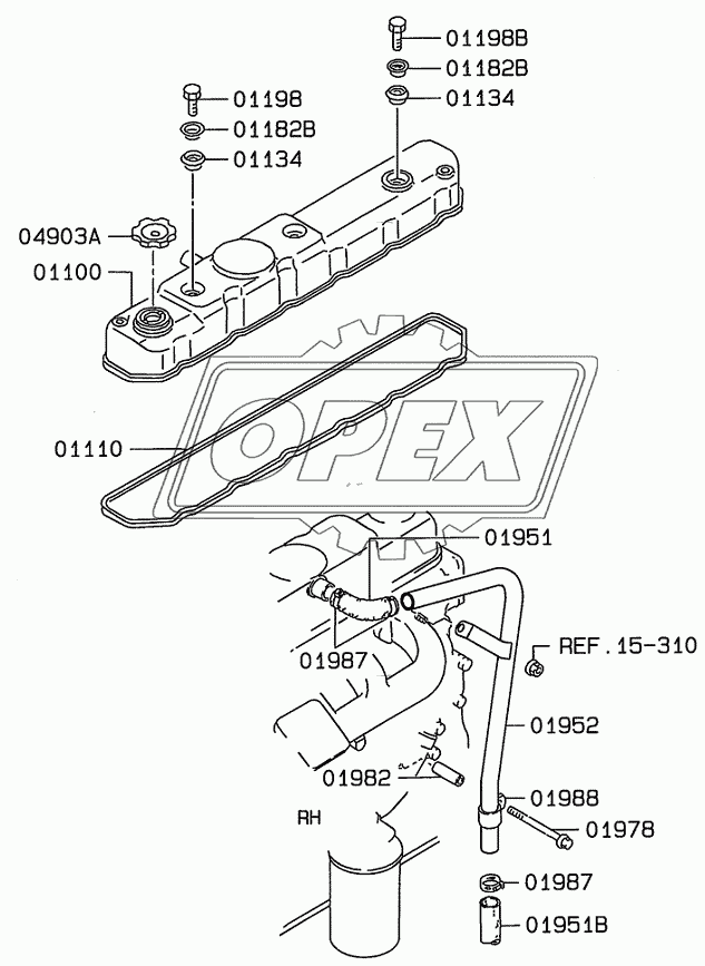 ROCKER COVER AND BREATHER