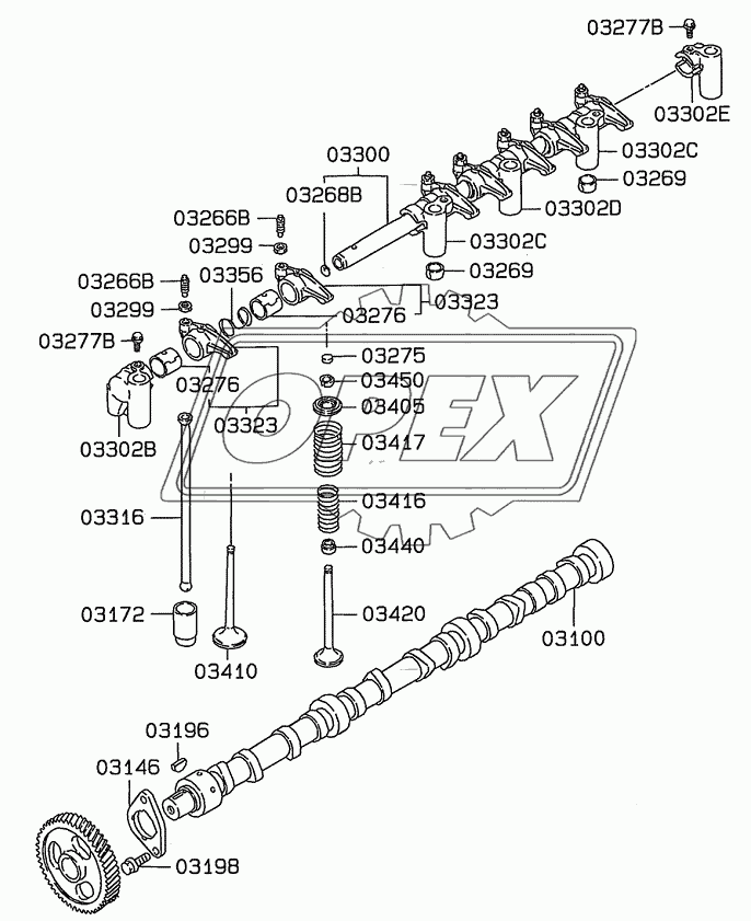 CAMSHAFT - VALVE