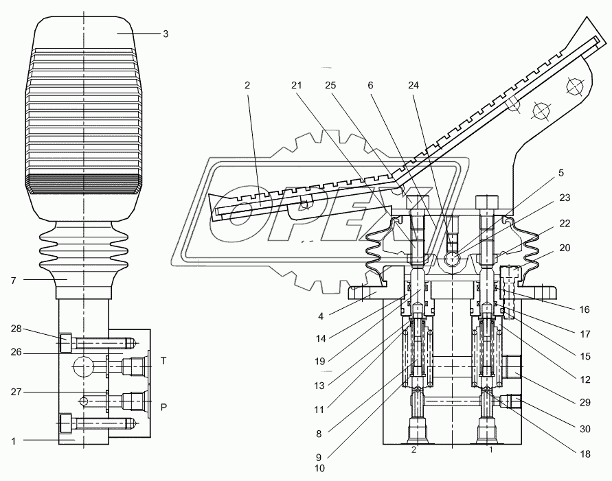 DOUBLE ACTING VALVE