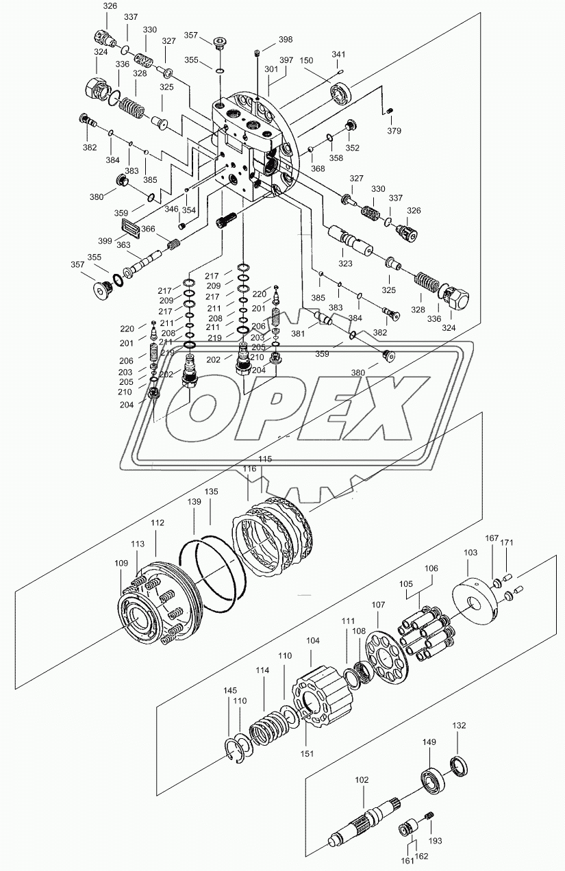 TRAVEL MOTOR 2