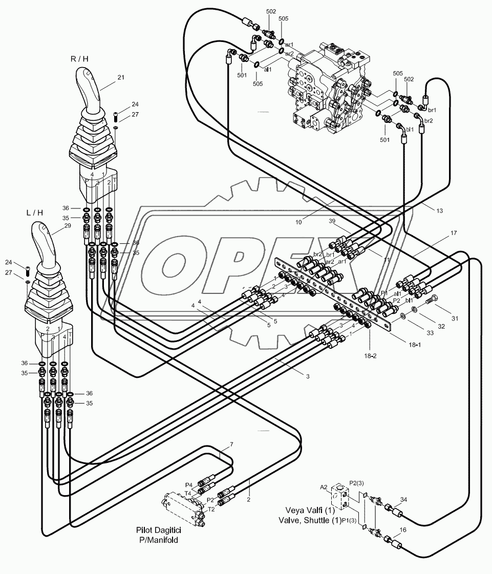 PILOT PIPING MOUNTING 1 1