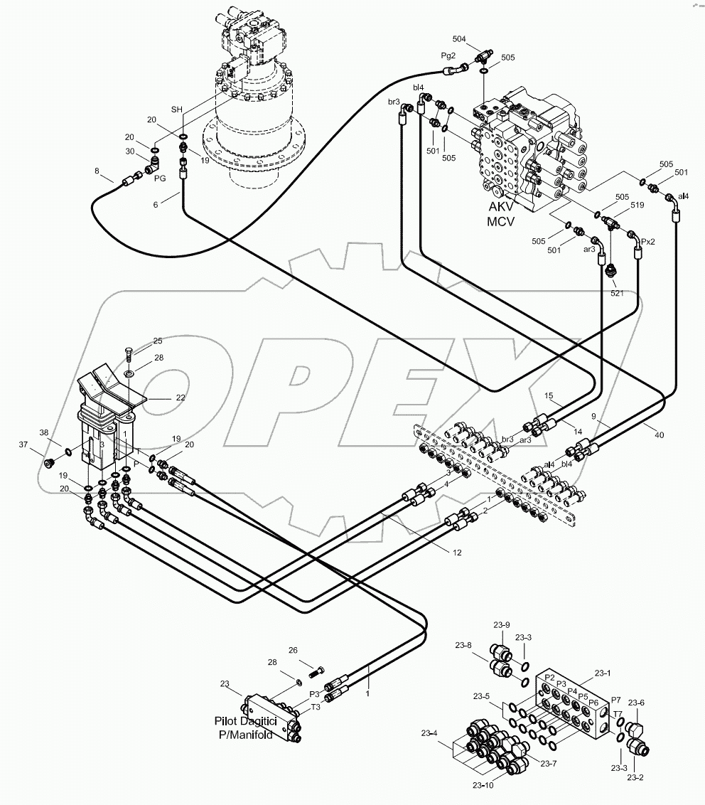 PILOT PIPING MOUNTING 1