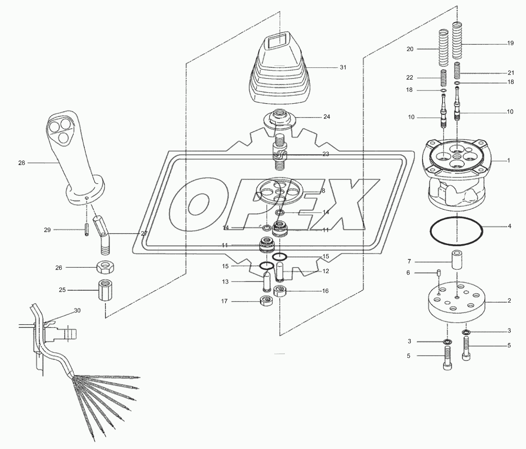 REMOTE CONTROL VALVE (R/L)