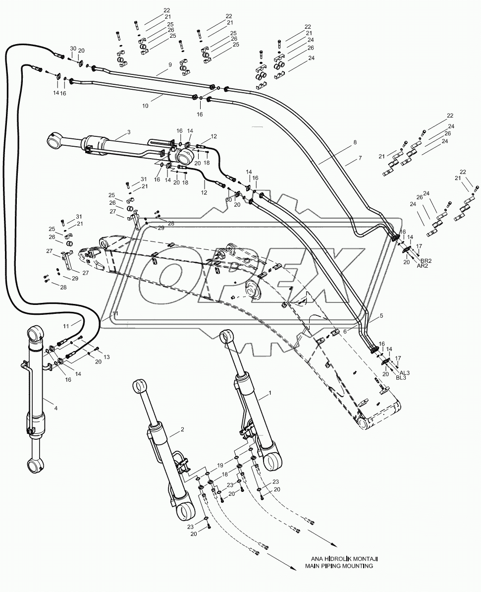 ATTACHMENT PIPING