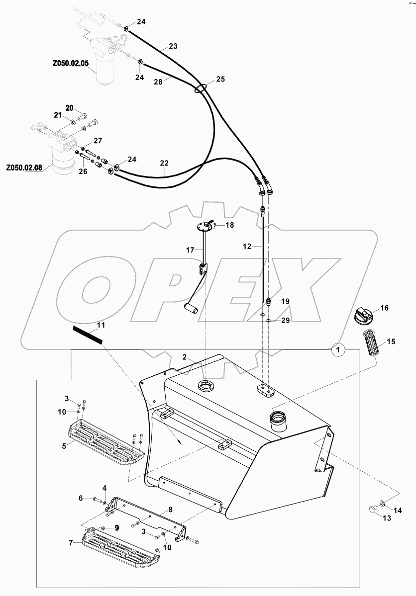  FUEL SYSTEM B060001 -