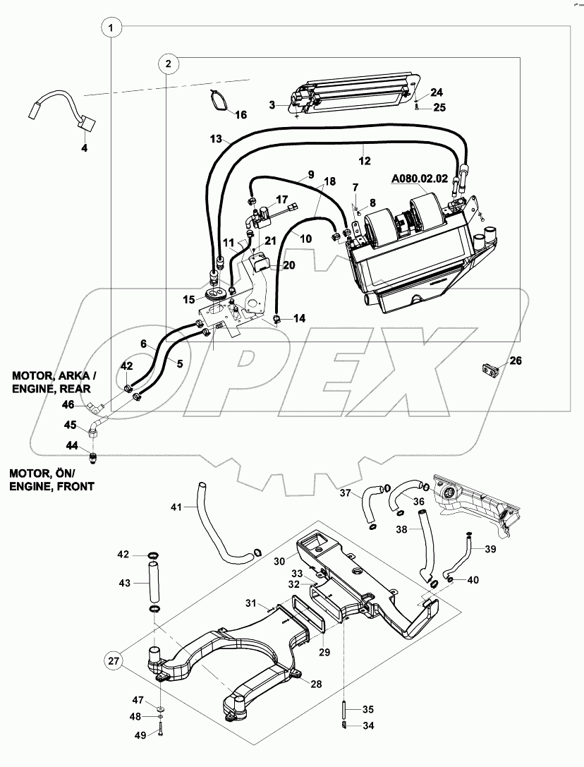  HEATING VENTING SYSTEM B060001 -