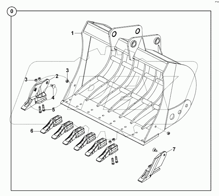  SKELETON BUCKET (OP) B060001 -