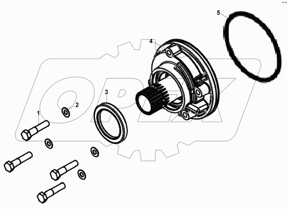  TRANSMISSION, PUMP GROUP B060001 -
